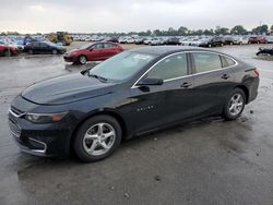 Salvage cars for sale at Sikeston, MO auction: 2017 Chevrolet Malibu LS