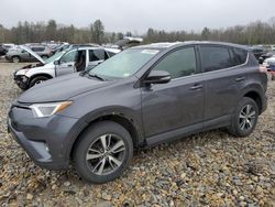 Salvage cars for sale at Candia, NH auction: 2016 Toyota Rav4 XLE