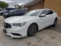 Salvage cars for sale from Copart Hayward, CA: 2018 Acura TLX