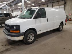 Salvage trucks for sale at Blaine, MN auction: 2006 Chevrolet Express G2500