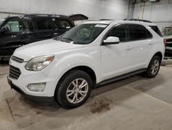 Salvage cars for sale at Milwaukee, WI auction: 2016 Chevrolet Equinox LT