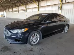 Ford Fusion SE salvage cars for sale: 2020 Ford Fusion SE