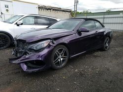 Salvage cars for sale at New Britain, CT auction: 2016 Mercedes-Benz E 550