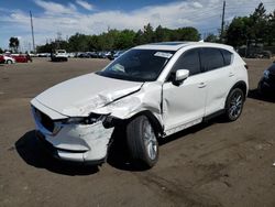 Mazda salvage cars for sale: 2019 Mazda CX-5 Signature