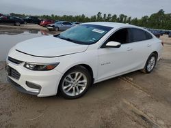 Salvage cars for sale from Copart Houston, TX: 2017 Chevrolet Malibu LT