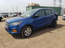 Salvage cars for sale from Copart Elgin, IL: 2018 Ford Escape S