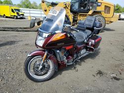 Salvage motorcycles for sale at Windsor, NJ auction: 1990 Yamaha XVZ13 D