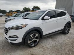 Salvage cars for sale at Apopka, FL auction: 2017 Hyundai Tucson Limited