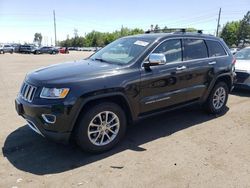 Salvage cars for sale at Denver, CO auction: 2015 Jeep Grand Cherokee Limited