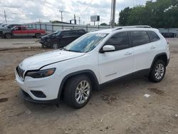 Salvage cars for sale at Oklahoma City, OK auction: 2019 Jeep Cherokee Latitude