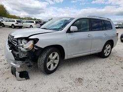 Salvage cars for sale at West Warren, MA auction: 2010 Toyota Highlander Limited
