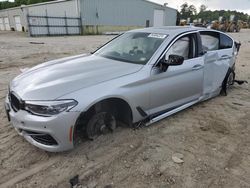 Salvage cars for sale at Hampton, VA auction: 2017 BMW 540 XI