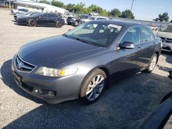 Salvage cars for sale at Sacramento, CA auction: 2008 Acura TSX