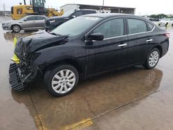 Salvage cars for sale from Copart Grand Prairie, TX: 2015 Nissan Sentra S
