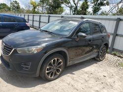 Salvage cars for sale at Riverview, FL auction: 2016 Mazda CX-5 GT