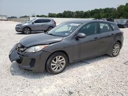 Salvage cars for sale from Copart New Braunfels, TX: 2013 Mazda 3 I