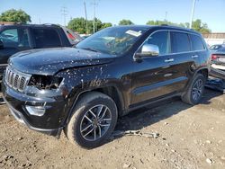 Salvage cars for sale from Copart Columbus, OH: 2021 Jeep Grand Cherokee Limited