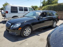 Mercedes-Benz salvage cars for sale: 2013 Mercedes-Benz E 350 4matic Wagon