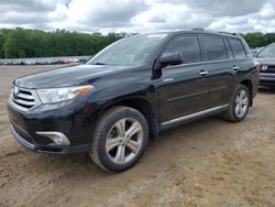 Salvage cars for sale at Conway, AR auction: 2013 Toyota Highlander Limited