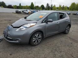 Vehiculos salvage en venta de Copart Portland, OR: 2015 Nissan Leaf S