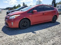 Salvage cars for sale from Copart Graham, WA: 2012 Toyota Prius