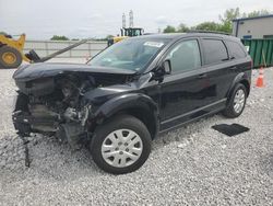 Salvage cars for sale at Barberton, OH auction: 2018 Dodge Journey SE