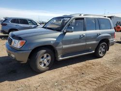 Toyota salvage cars for sale: 2000 Toyota Land Cruiser