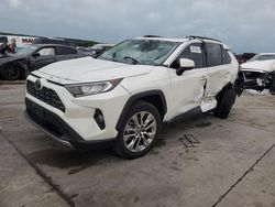 Salvage cars for sale at Grand Prairie, TX auction: 2021 Toyota Rav4 Limited