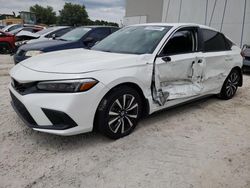 Salvage cars for sale at Apopka, FL auction: 2023 Honda Civic EXL