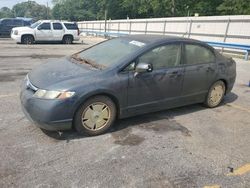 Salvage cars for sale from Copart Eight Mile, AL: 2008 Honda Civic Hybrid