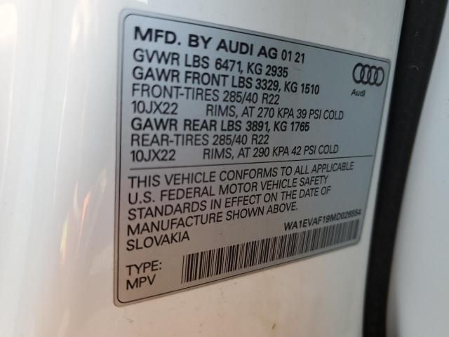 2021 Audi Q8 Premium Plus S-Line