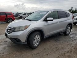 Salvage cars for sale at Houston, TX auction: 2012 Honda CR-V EXL
