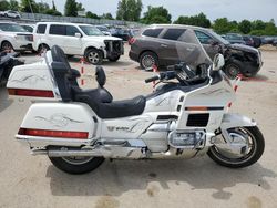 Salvage motorcycles for sale at Bridgeton, MO auction: 1997 Honda GL1500 A/2