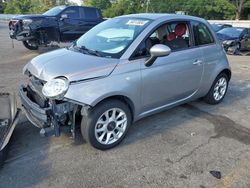 Salvage cars for sale from Copart Eight Mile, AL: 2017 Fiat 500 POP