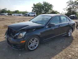 Salvage cars for sale from Copart Baltimore, MD: 2014 Mercedes-Benz C 300 4matic