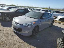 Salvage cars for sale from Copart Tucson, AZ: 2013 Hyundai Veloster