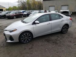 Salvage cars for sale at North Billerica, MA auction: 2019 Toyota Corolla L