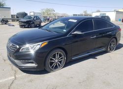 Salvage cars for sale at Anthony, TX auction: 2015 Hyundai Sonata Sport