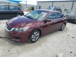 Salvage cars for sale from Copart Arcadia, FL: 2013 Honda Accord LX
