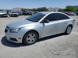 Salvage cars for sale at Las Vegas, NV auction: 2014 Chevrolet Cruze LS