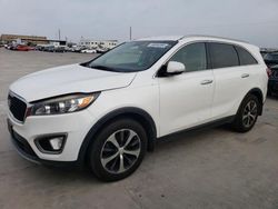 KIA Vehiculos salvage en venta: 2016 KIA Sorento EX