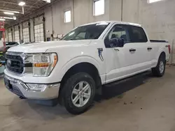 Salvage cars for sale at Blaine, MN auction: 2021 Ford F150 Supercrew