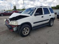 Salvage cars for sale at Miami, FL auction: 2001 Honda CR-V LX