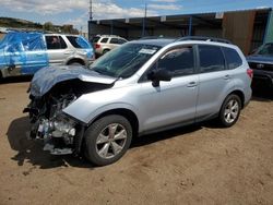 Salvage cars for sale from Copart Colorado Springs, CO: 2016 Subaru Forester 2.5I