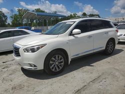 Salvage cars for sale at Spartanburg, SC auction: 2015 Infiniti QX60