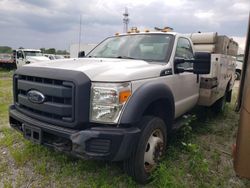 Salvage trucks for sale at Dyer, IN auction: 2012 Ford F450 Super Duty