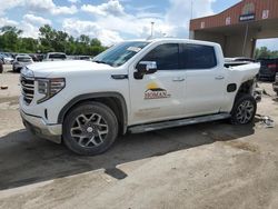 GMC salvage cars for sale: 2022 GMC Sierra K1500 SLT