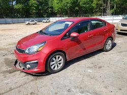 Salvage cars for sale at Austell, GA auction: 2016 KIA Rio EX