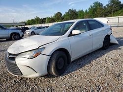 Salvage cars for sale at Memphis, TN auction: 2015 Toyota Camry LE