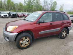 Salvage cars for sale from Copart Leroy, NY: 2004 Toyota Rav4